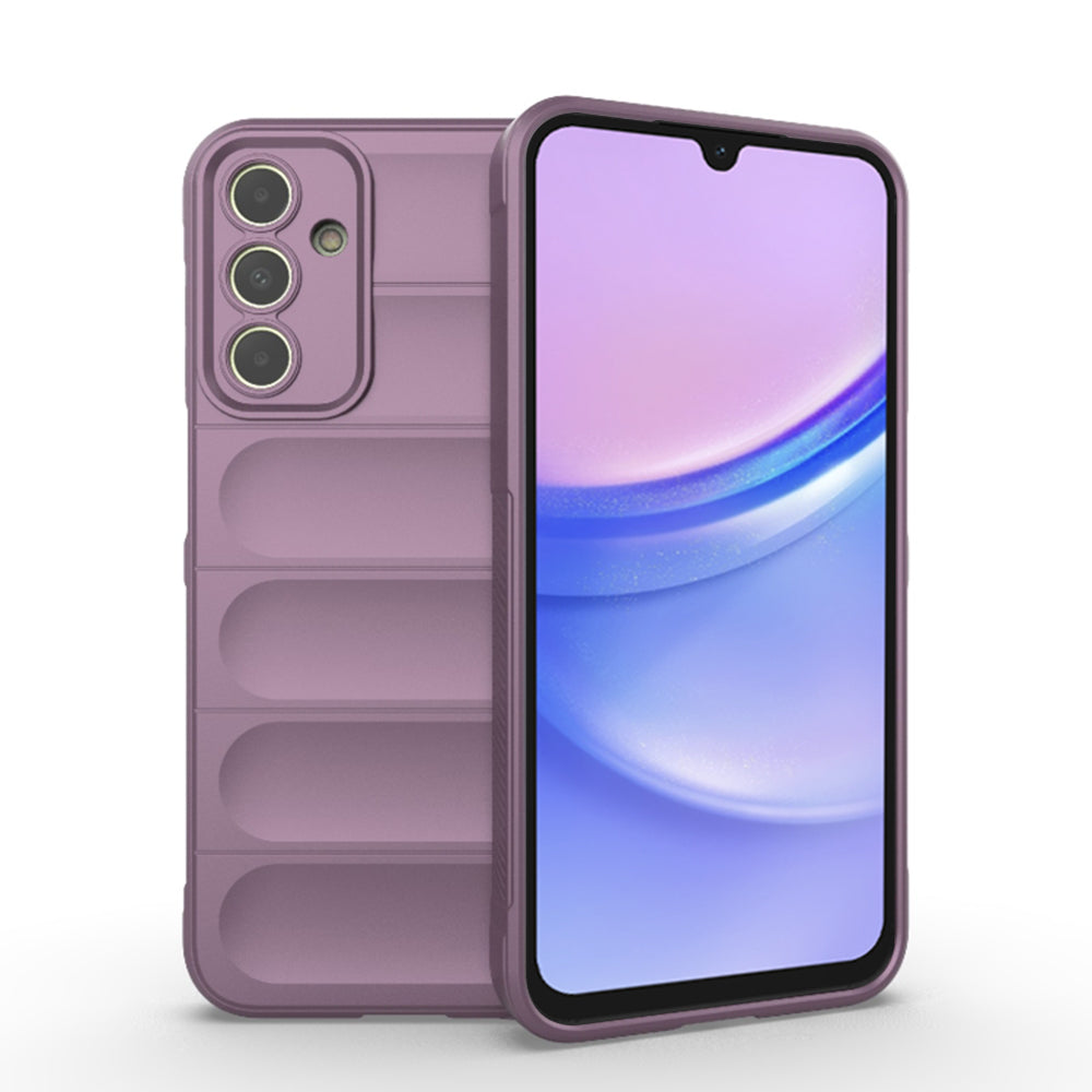 Husa de protectie Techsuit Magic Shield compatibila cu Samsung Galaxy A15 4G, acoperire spate, mov
