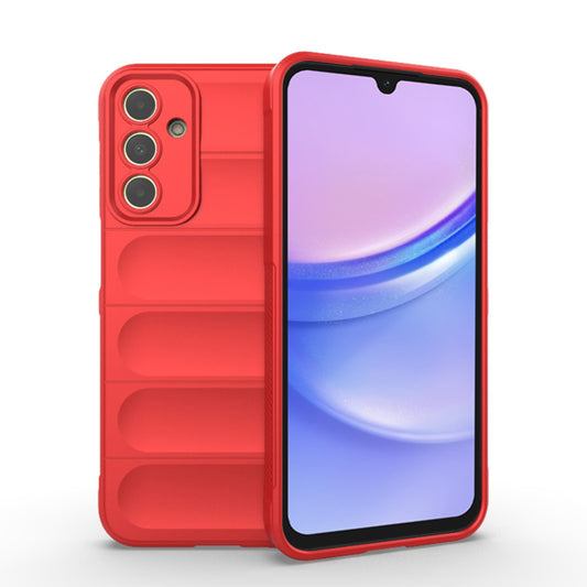 Husa de protectie Techsuit Magic Shield compatibila cu Samsung Galaxy A15 4G, acoperire spate, rosu