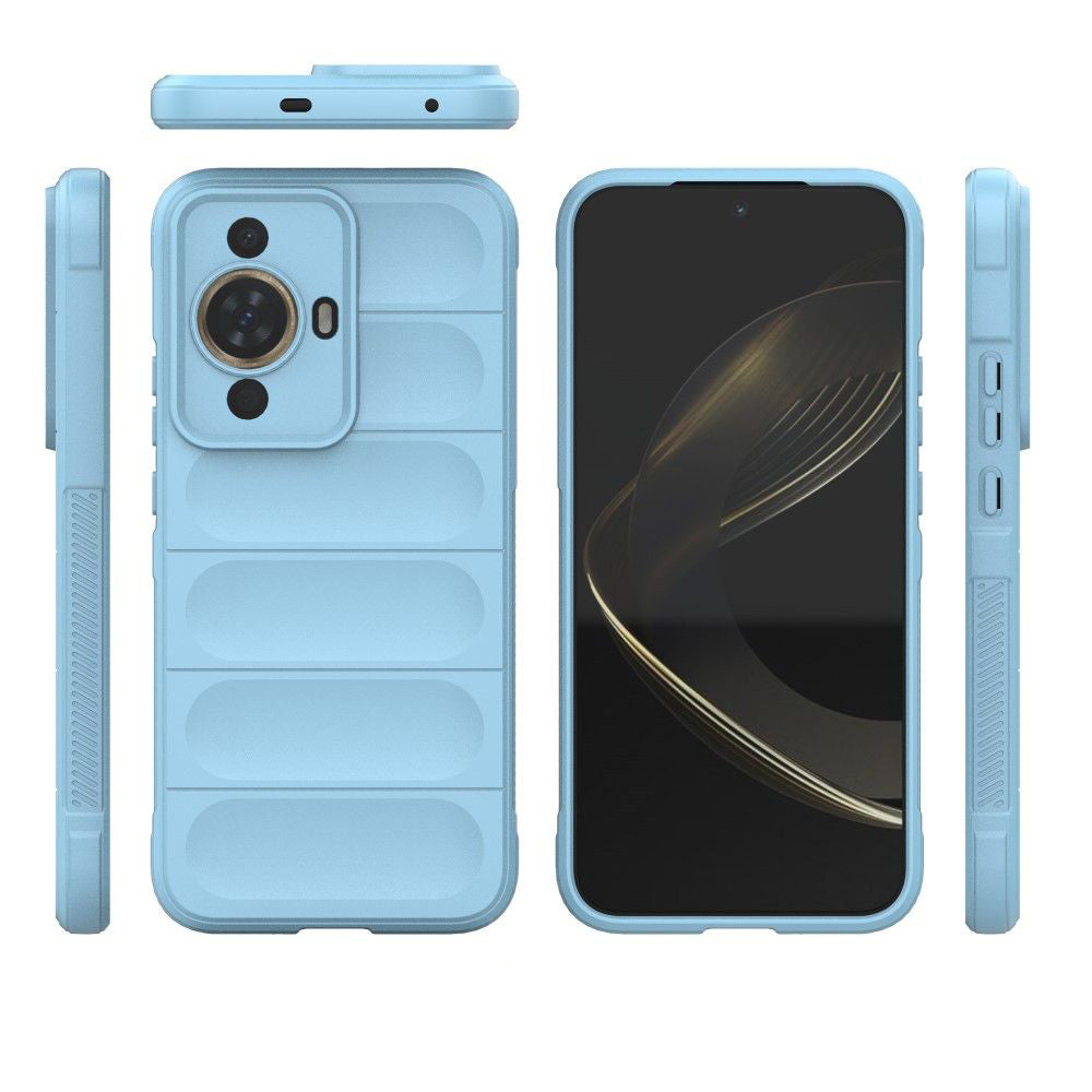 Husa de protectie Techsuit Magic Shield compatibila cu Huawei nova 11, acoperire spate, albastru inchis