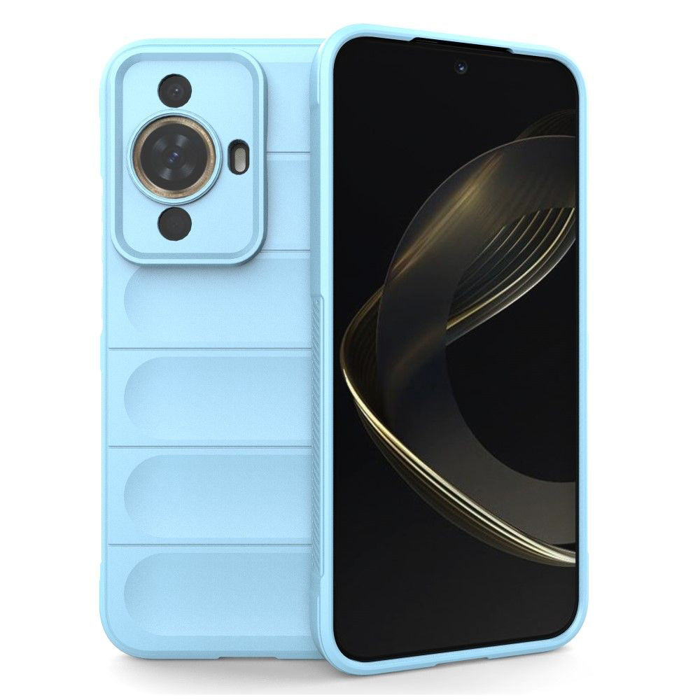 Husa de protectie Techsuit Magic Shield compatibila cu Huawei nova 11, acoperire spate, albastru inchis