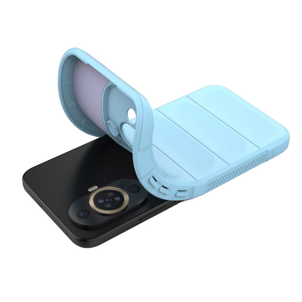 Husa de protectie Techsuit Magic Shield compatibila cu Huawei nova 12s, acoperire spate, albastru inchis