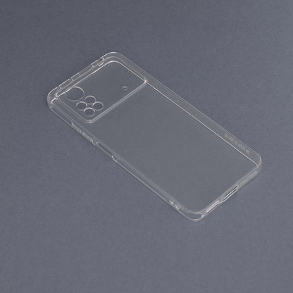 Husa de protectie Techsuit Clear Silicone compatibila cu Xiaomi Poco F6, acoperire spate, transparent
