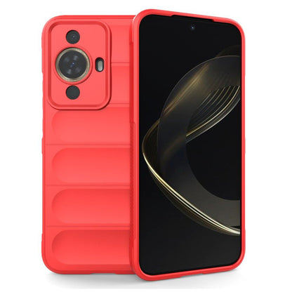 Husa de protectie Techsuit Magic Shield compatibila cu Huawei nova 12s, acoperire spate, rosu