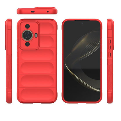 Husa de protectie Techsuit Magic Shield compatibila cu Huawei nova 12s, acoperire spate, rosu