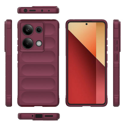 Husa de protectie Techsuit Magic Shield compatibila cu Xiaomi Redmi Note 13 Pro 4G, acoperire spate, negru