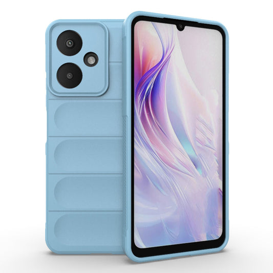 Husa de protectie Techsuit Magic Shield compatibila cu Xiaomi Redmi Poco M6, acoperire spate, albastru inchis