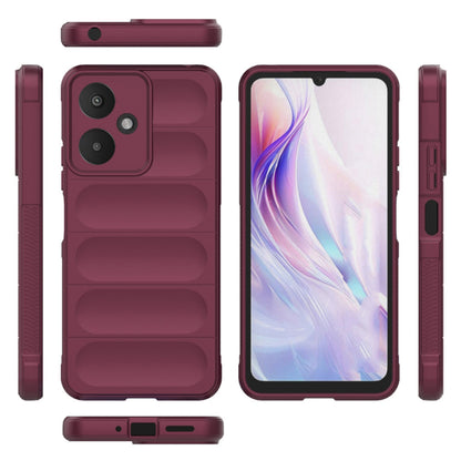 Husa de protectie Techsuit Magic Shield compatibila cu Xiaomi Redmi 13C 5G, acoperire spate, negru
