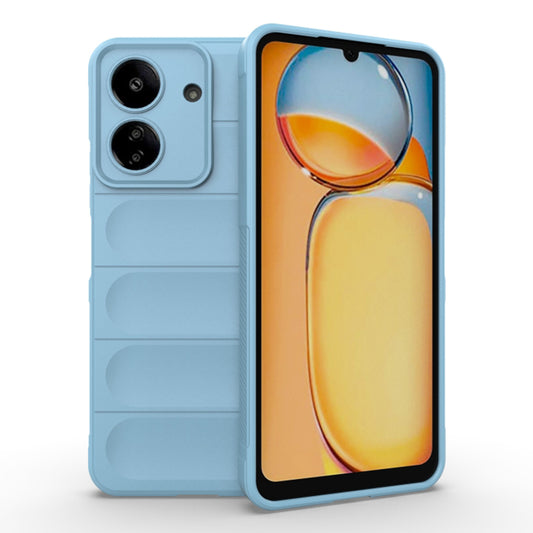 Husa de protectie Techsuit Magic Shield compatibila cu Xiaomi Redmi Poco C65, acoperire spate, albastru inchis