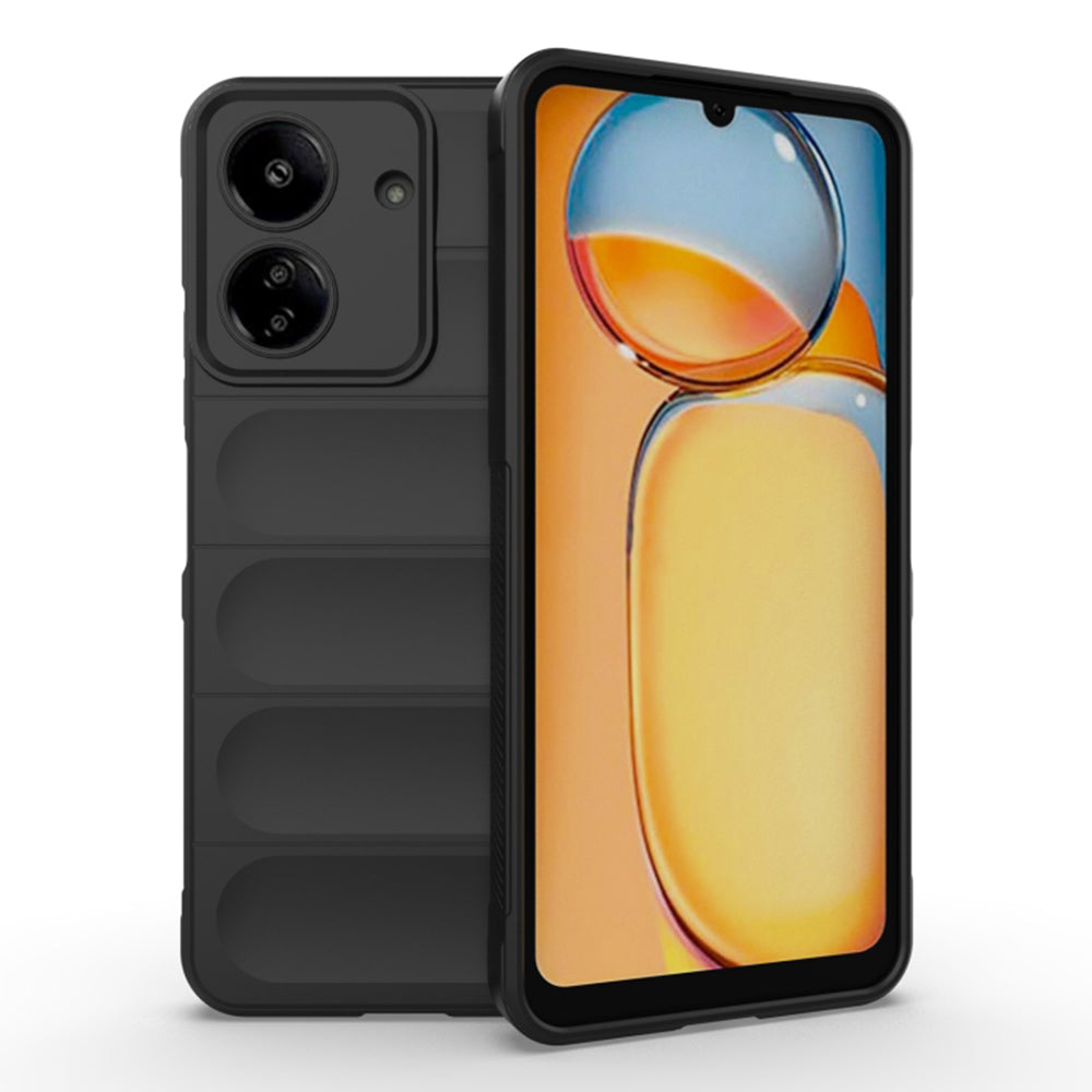 Husa de protectie Techsuit Magic Shield compatibila cu Xiaomi Redmi Poco C65, acoperire spate, negru