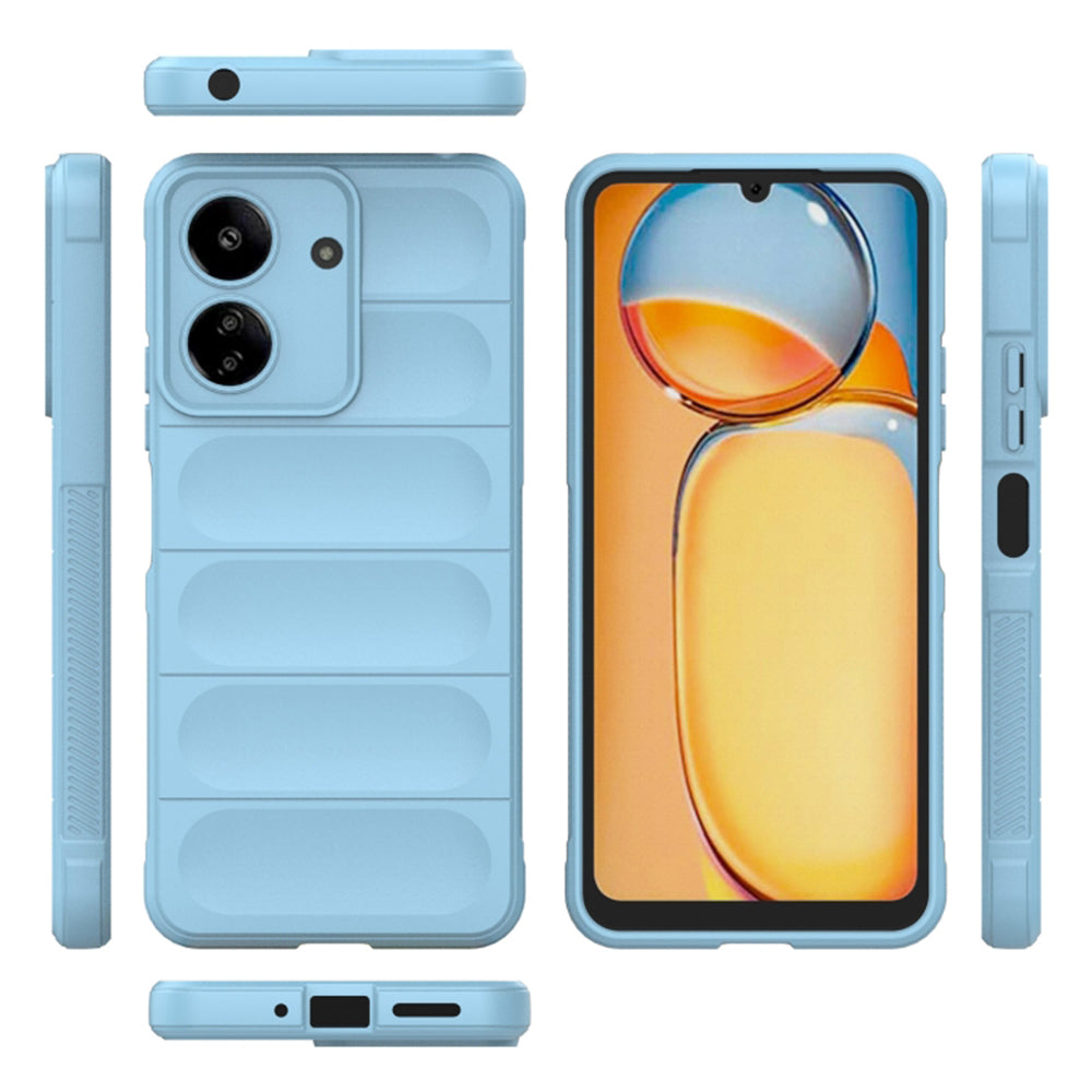 Husa de protectie Techsuit Magic Shield compatibila cu Xiaomi Redmi 13C 4G, acoperire spate, negru
