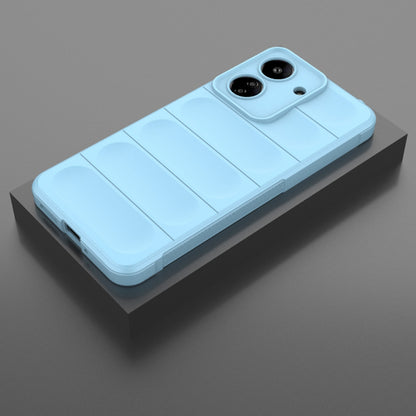 Husa de protectie Techsuit Magic Shield compatibila cu Xiaomi Redmi Poco C65, acoperire spate, visiniu