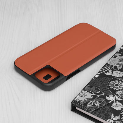 Husa de protectie Techsuit eFold Series compatibila cu Apple iPhone 14 Plus, acoperire spate, oranj