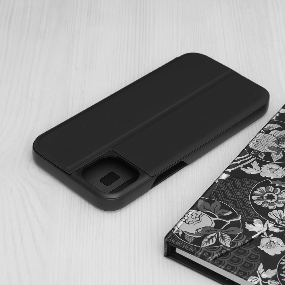 Husa de protectie Techsuit eFold Series compatibila cu Apple iPhone 14 Plus, acoperire spate, negru