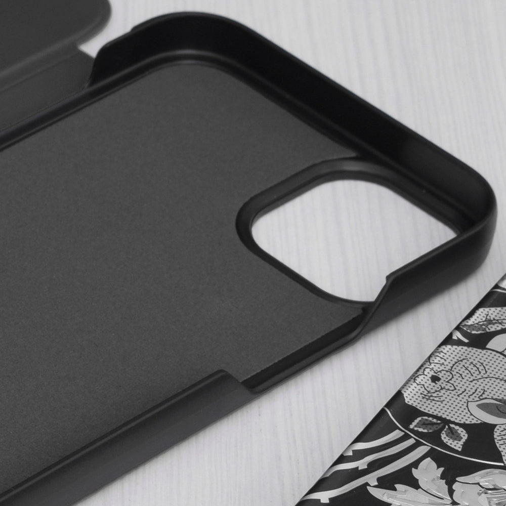 Husa de protectie Techsuit eFold Series compatibila cu Apple iPhone 14 Plus, acoperire spate, negru