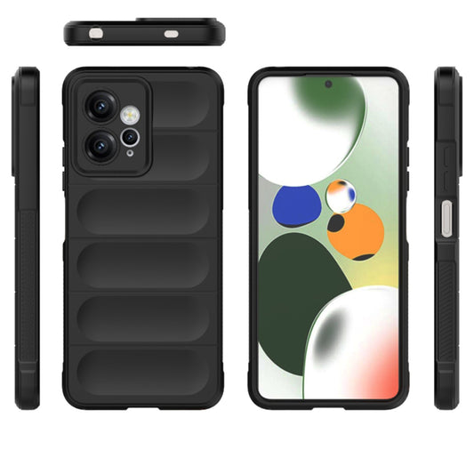 Husa de protectie Techsuit Magic Shield compatibila cu Xiaomi Redmi 12 4G, acoperire spate, rosu