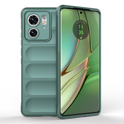 Husa de protectie Techsuit Magic Shield compatibila cu Motorola Edge 40, acoperire spate, verde
