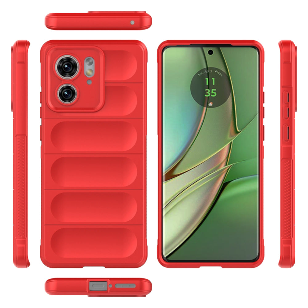 Husa de protectie Techsuit Magic Shield compatibila cu Motorola Edge 40, acoperire spate, verde