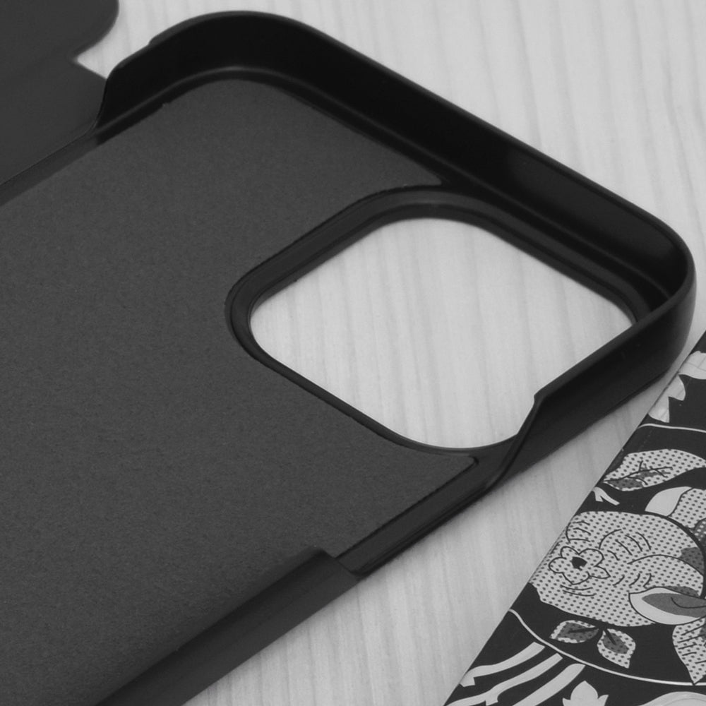 Husa de protectie Techsuit eFold Series compatibila cu Apple iPhone 14 Pro Max, acoperire spate, negru