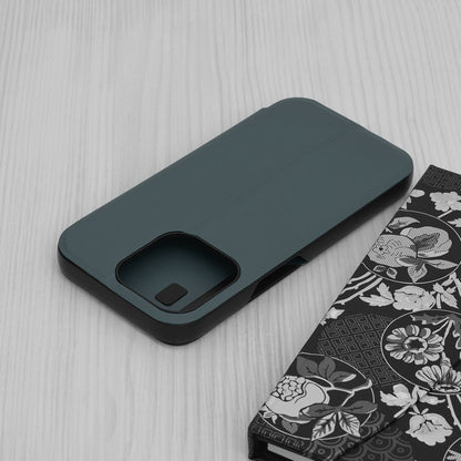 Husa de protectie Techsuit eFold Series compatibila cu Apple iPhone 14 Pro, acoperire spate, verde inchis