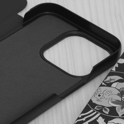 Husa de protectie Techsuit eFold Series compatibila cu Apple iPhone 14 Pro, acoperire spate, negru