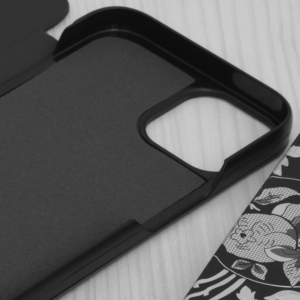 Husa de protectie Techsuit eFold Series compatibila cu Apple iPhone 14, acoperire spate, negru