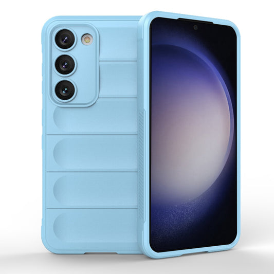 Husa de protectie Techsuit Magic Shield compatibila cu Samsung Galaxy S23, acoperire spate, albastru inchis