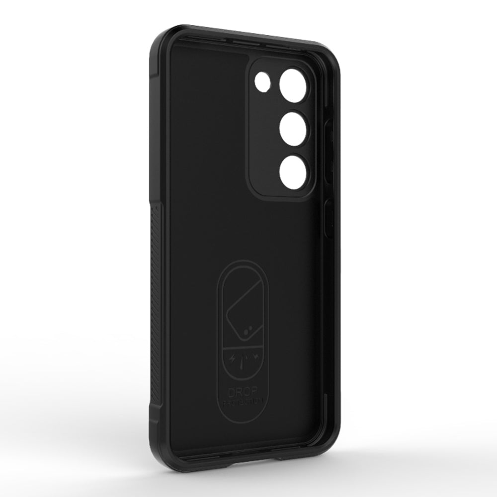 Husa de protectie Techsuit Magic Shield compatibila cu Samsung Galaxy S23, acoperire spate, albastru inchis