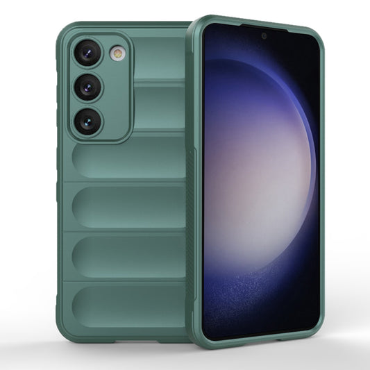 Husa de protectie Techsuit Magic Shield compatibila cu Samsung Galaxy S23, acoperire spate, verde