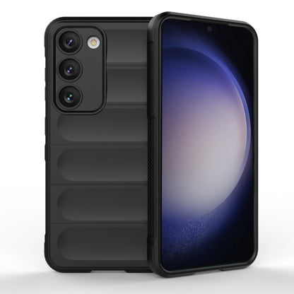 Husa de protectie Techsuit Magic Shield compatibila cu Samsung Galaxy S23, acoperire spate, negru