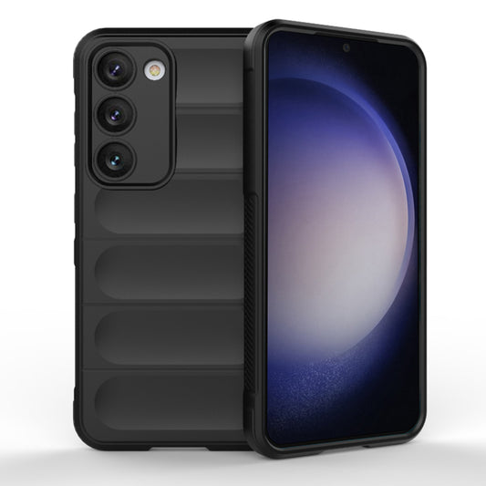 Husa de protectie Techsuit Magic Shield compatibila cu Samsung Galaxy S23, acoperire spate, negru