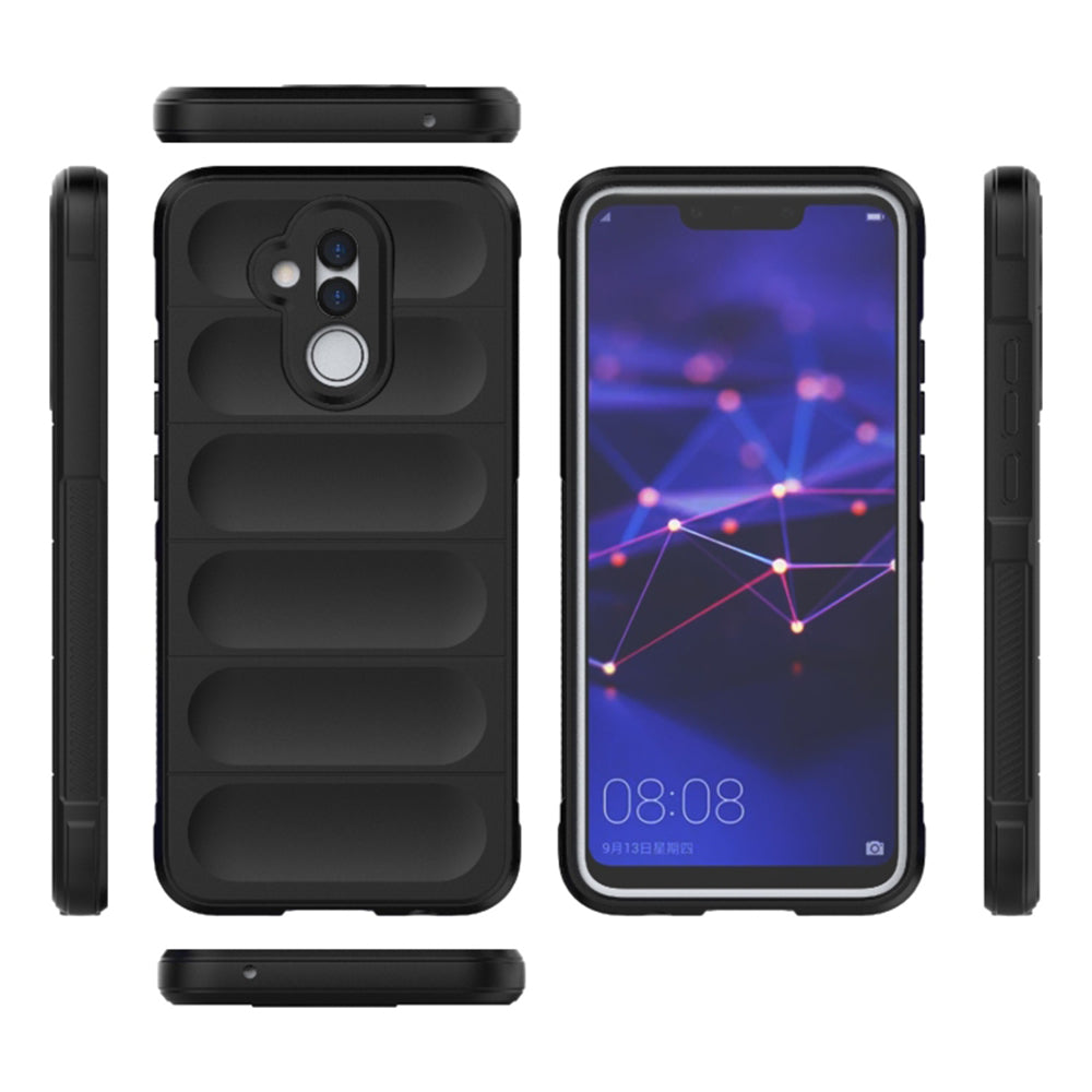 Husa de protectie Techsuit Magic Shield compatibila cu Huawei Mate 20 Lite, acoperire spate, visiniu