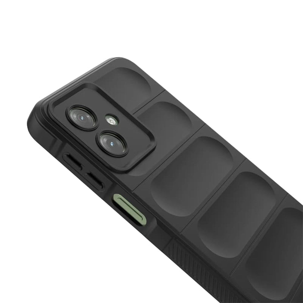 Husa de protectie Techsuit Magic Shield compatibila cu Motorola Moto G54, acoperire spate, negru