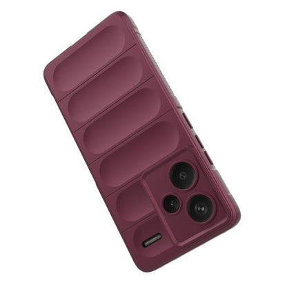 Husa de protectie Techsuit Magic Shield compatibila cu Xiaomi Redmi Note 13 Pro Plus 5G, acoperire spate, visiniu