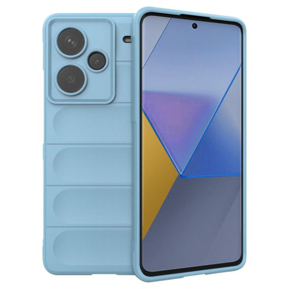 Husa de protectie Techsuit Magic Shield compatibila cu Xiaomi Redmi Note 13 Pro Plus 5G, acoperire spate, albastru inchis