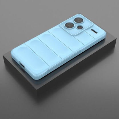Husa de protectie Techsuit Magic Shield compatibila cu Xiaomi Redmi Note 13 Pro Plus 5G, acoperire spate, albastru inchis