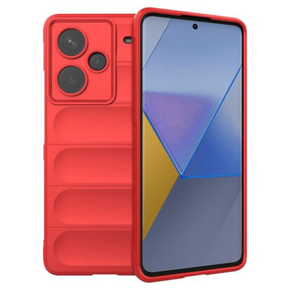 Husa de protectie Techsuit Magic Shield compatibila cu Xiaomi Redmi Note 13 Pro Plus 5G, acoperire spate, rosu