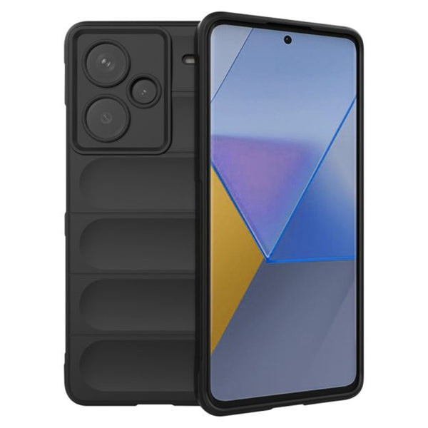 Husa de protectie Techsuit Magic Shield compatibila cu Xiaomi Redmi Note 13 Pro Plus 5G, acoperire spate, negru