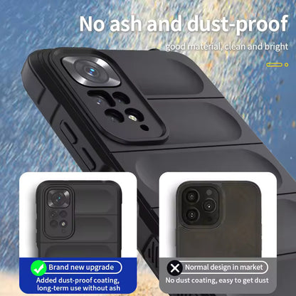 Husa de protectie Techsuit Magic Shield compatibila cu Xiaomi Redmi Note 11S, acoperire spate, mov
