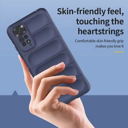 Husa de protectie Techsuit Magic Shield compatibila cu Xiaomi Redmi Note 11S, acoperire spate, verde