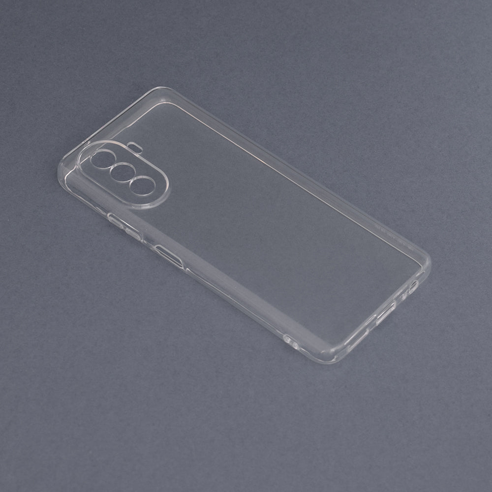 Husa de protectie Techsuit Clear Silicone compatibila cu Huawei nova Y70, acoperire spate, transparent
