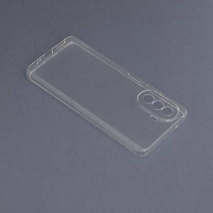 Husa de protectie Techsuit Clear Silicone compatibila cu Huawei nova Y70, acoperire spate, transparent