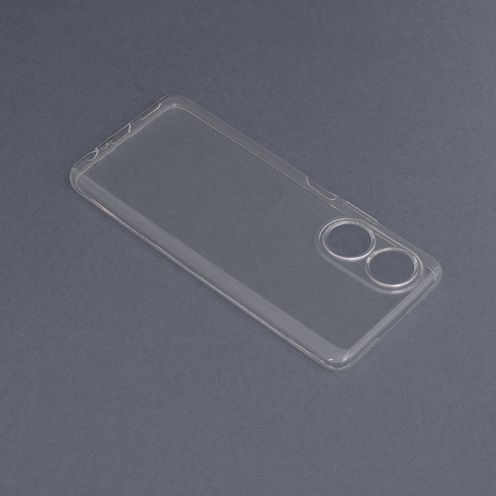 Husa de protectie Techsuit Clear Silicone compatibila cu Honor X6a, acoperire spate, transparent