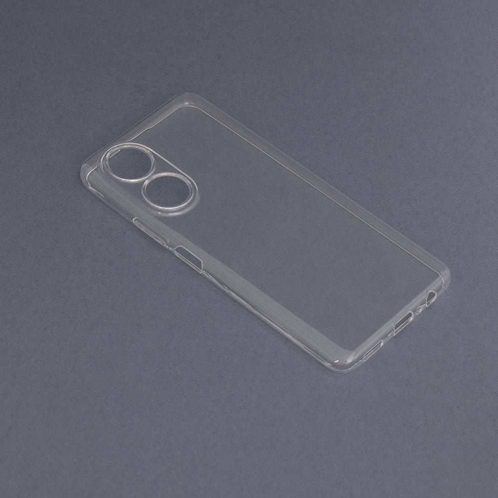 Husa de protectie Techsuit Clear Silicone compatibila cu Honor X6a, acoperire spate, transparent