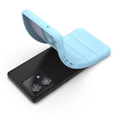 Husa de protectie Techsuit Magic Shield compatibila cu Motorola Edge 40 Neo, acoperire spate, albastru inchis