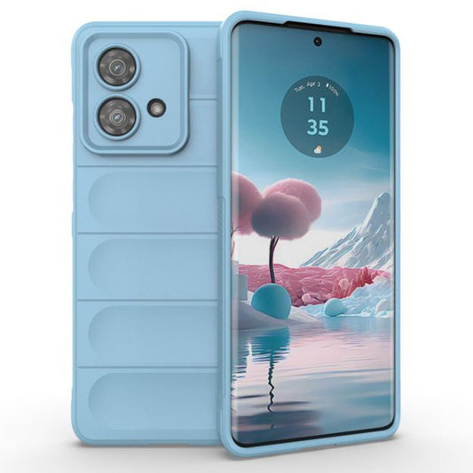 Husa de protectie Techsuit Magic Shield compatibila cu Motorola Edge 40 Neo, acoperire spate, albastru inchis