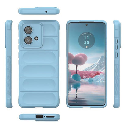 Husa de protectie Techsuit Magic Shield compatibila cu Motorola Edge 40 Neo, acoperire spate, albastru inchis