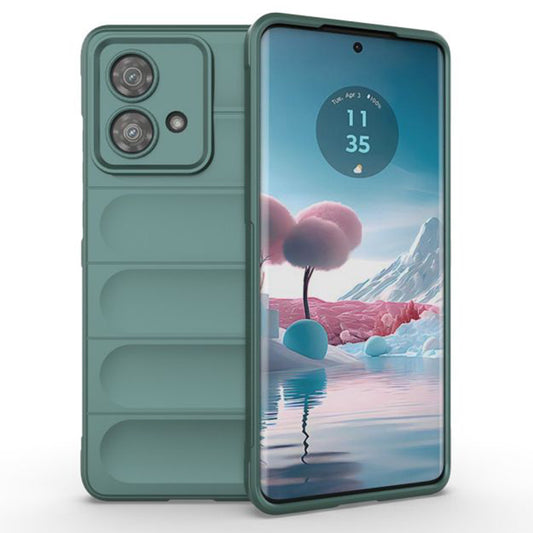 Husa de protectie Techsuit Magic Shield compatibila cu Motorola Edge 40 Neo, acoperire spate, verde