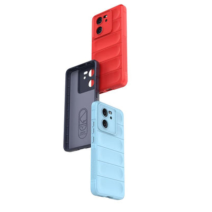 Husa de protectie Techsuit Magic Shield compatibila cu Xiaomi 13T Pro, acoperire spate, negru