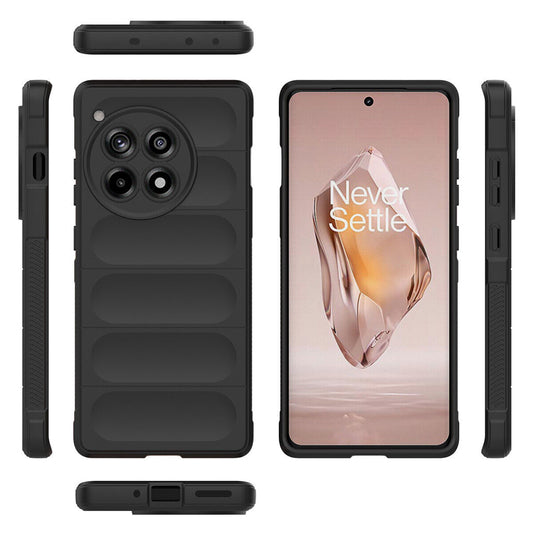 Husa de protectie Techsuit Magic Shield compatibila cu OnePlus 12R, acoperire spate, mov