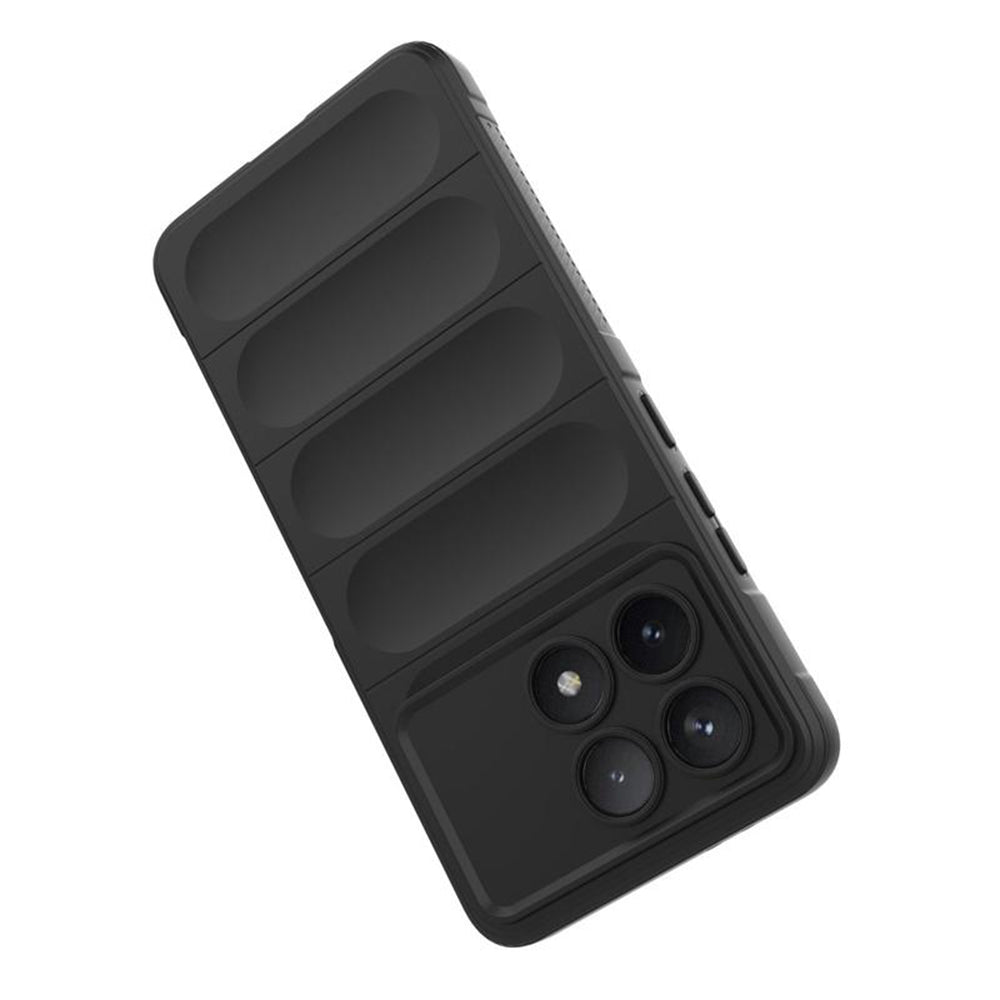 Husa de protectie Techsuit Magic Shield compatibila cu Xiaomi Poco X6 Pro, acoperire spate, albastru inchis